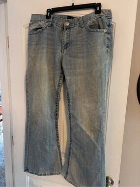 Seven7 Light Blue Flare Jeans